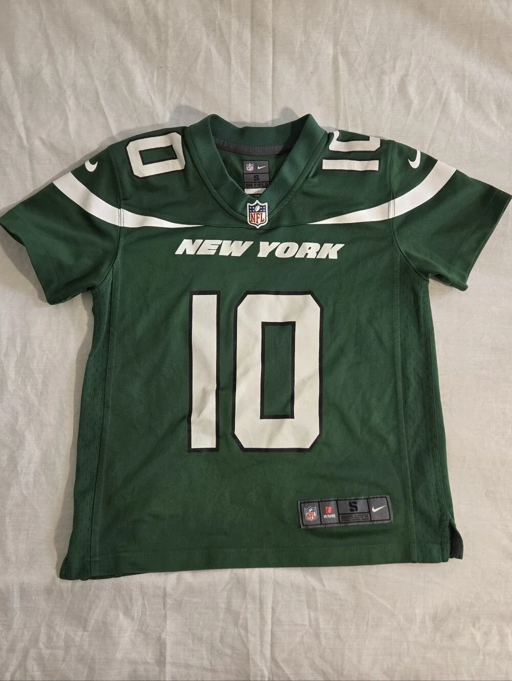 Nike New York Jets Jersey Green #10 Braxton Berrios NFL Football